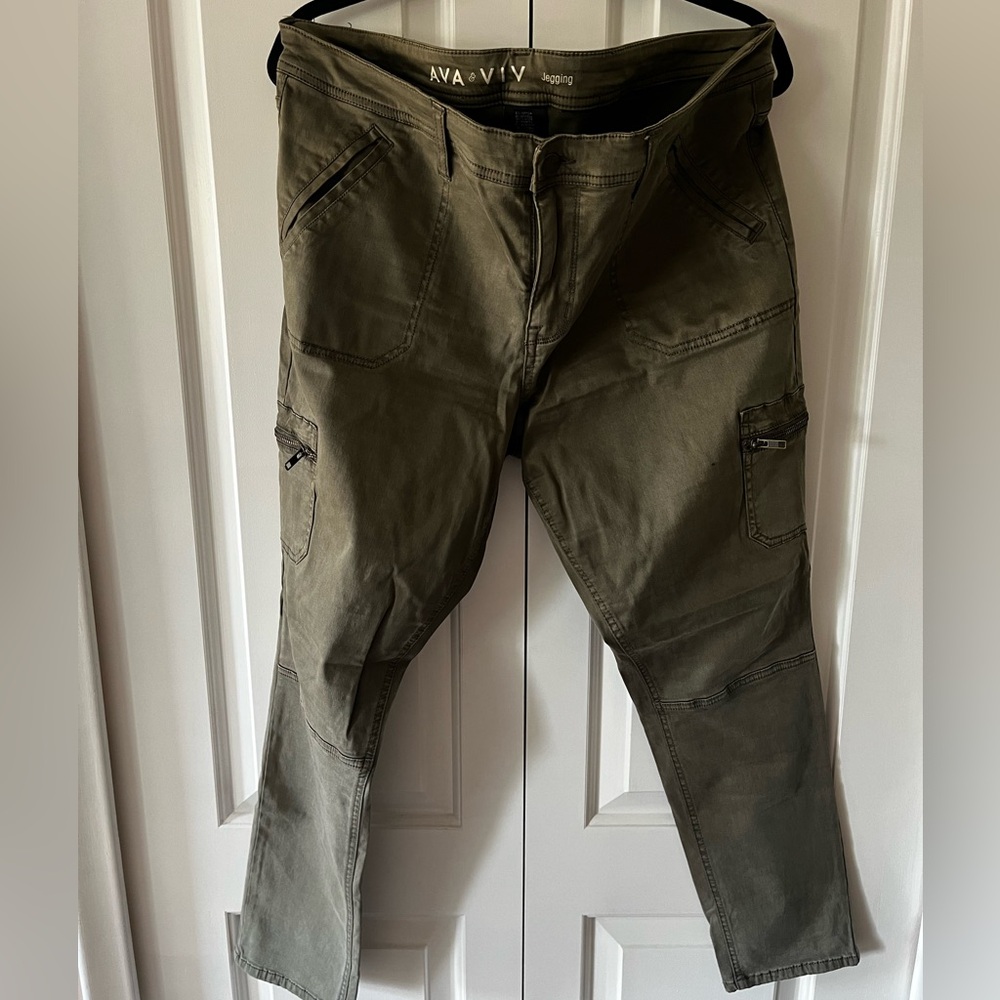 Olive green pant